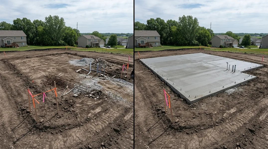 New Construction Slab Guide: What Lincoln Homebuyers Should Know Before Closing