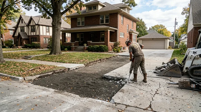 Concrete Removal & Replacement Lincoln