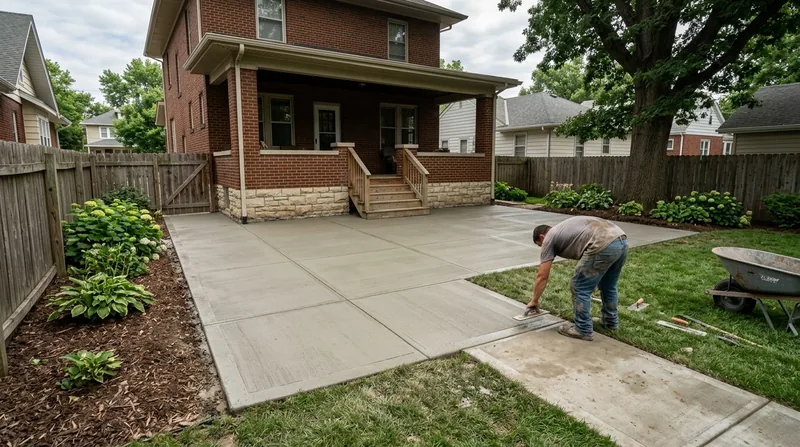 Concrete Patios Lincoln