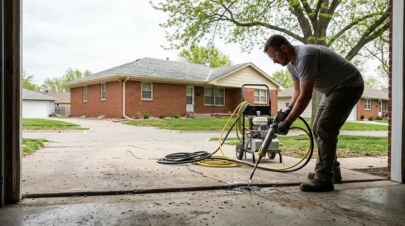 Concrete Leveling & Slab Lifting Lincoln